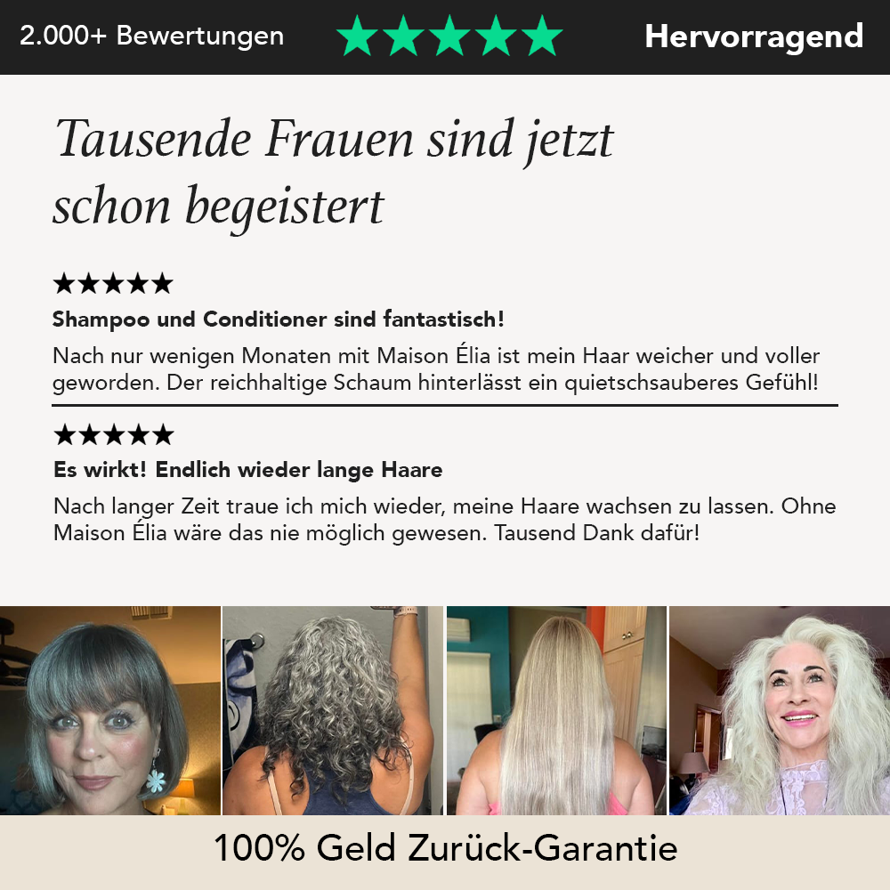 Shampoo + Conditioner Set mit Aloe Vera & Blaubeerexktrakt