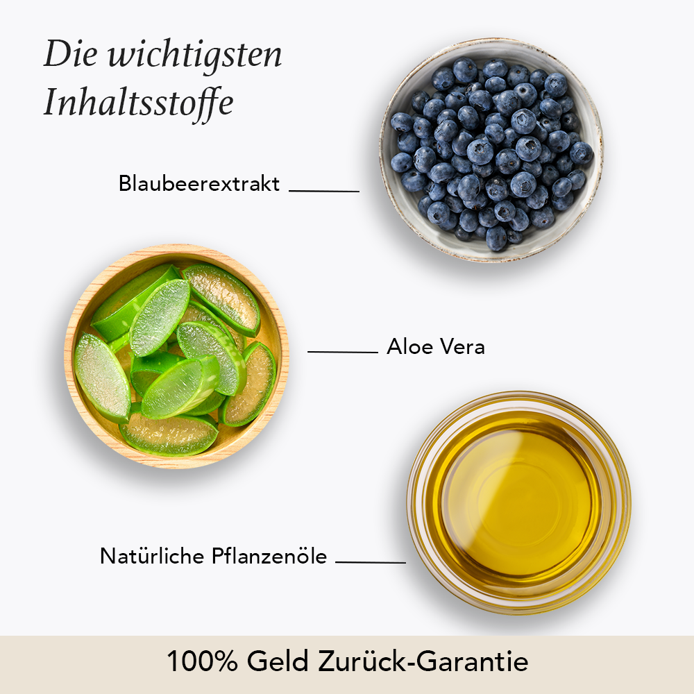 Shampoo + Conditioner Set mit Aloe Vera & Blaubeerexktrakt